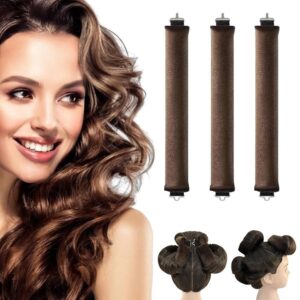 Heatless Hair Curler Overnight Blowout Rods